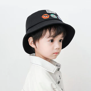 หมวกแฟชั่นเด็ก หมวกบักเก็ตเด็ก 2-5 ขวบ แฟชั่น Bucket มีสายคล้องคาง
