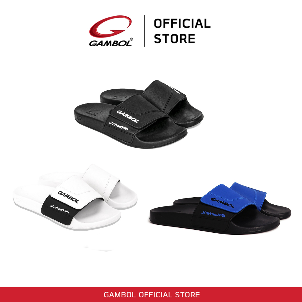 GAMBOL แกมโบล รองเท้าแตะสวมชายหญิง รุ่น GM43106 / GW43106 Size 36-44