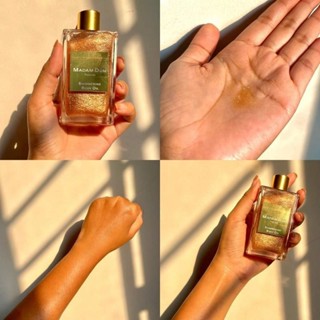 [ส่งฟรี/ส่งไว] ออยผสมชิมเมอร์ Madam Dum Shimmer Body Oil มาดามดำชิมเมอร์เนื้อละเอียด บำรุงผิวชุ่มชื้น ผิวสวย