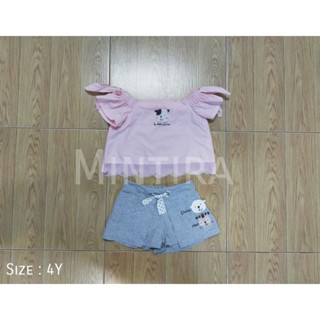 ✅ พร้อมส่งค่า ✅ Cha-lom เซตเสื้อวัว+กางเกง งานตามหา