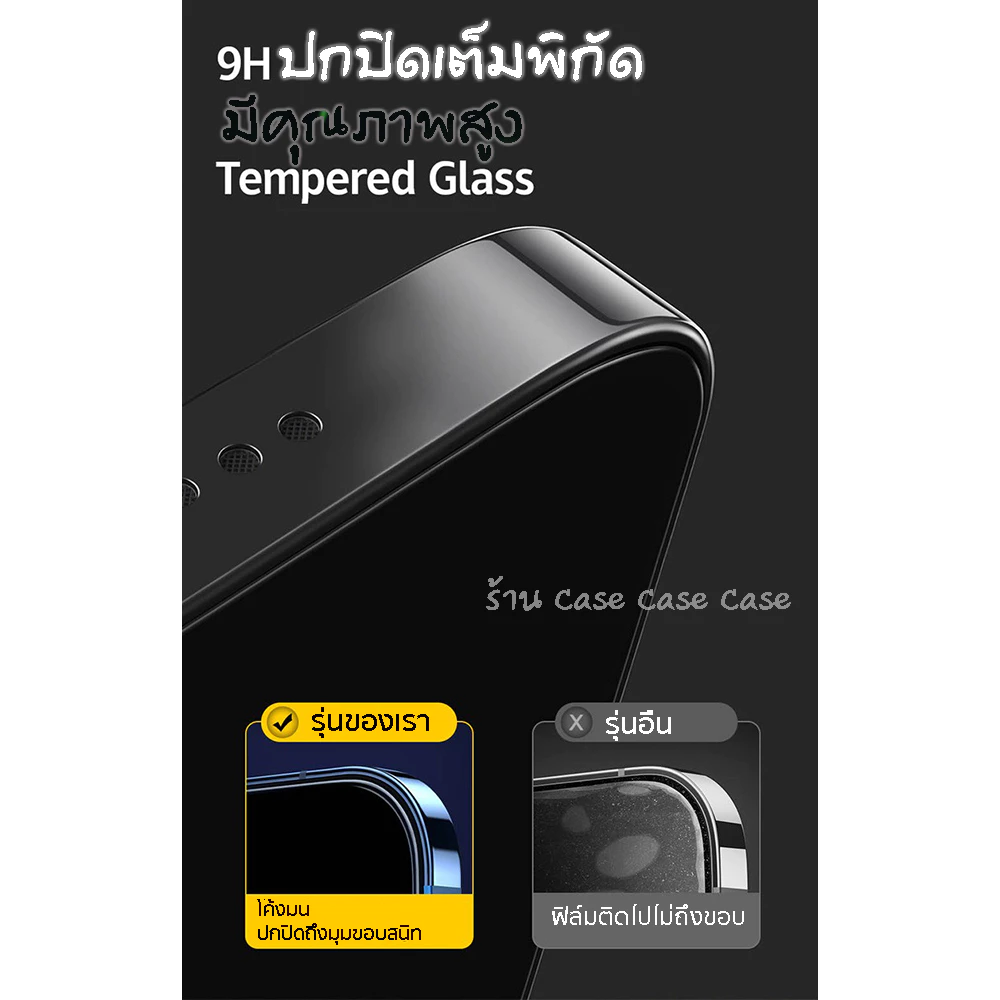 Nice One ฟิล์มกระจกนิรภัยเต็มจอ iPhone ทุกรุ่น thumbnail 4