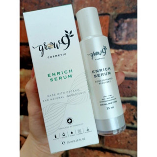 [ ส่งฟรี !!!] Enrich Serum Grow9 ออร์แกนิคเซรั่ม เซรั่มปราบสิว เวชสำอางค์ออร์แกนิค โดยเภสัชก