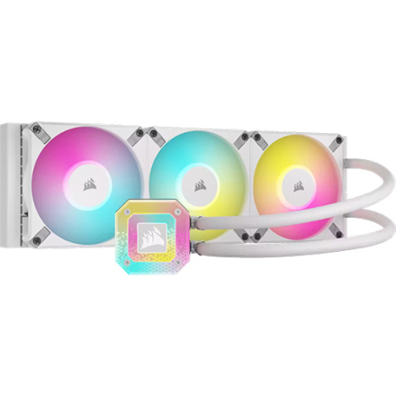 Corsair iCUE H150i Elite Capellix XT liquid CPU Cooler White (CW-9060073-WW)