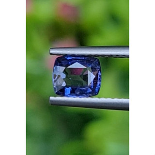 พลอย ไพลิน blue sapphire 1.01 กะรัต (Cts.) เผาเก่า Heated