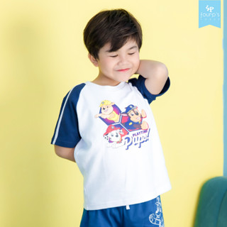 PAW PATROL : PTNYT1006 เสื้อแขนสั้นเด็กลิขสิทธิ์แท้