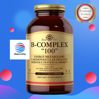 Solgar B-Complex "100" / 250 Vegetable Capsules