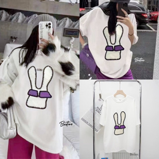 เสื้อยืดคอกลม oversize (B866) bestie