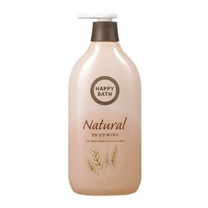 Happy Bath Natural Milk Body Wash 900g.