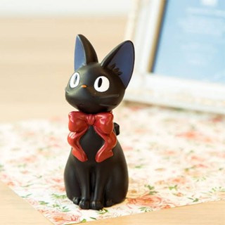 🎀 ของแท้ พร้อมส่ง 🎀 Donguri Closet : Jiji Vinyl figure : โมเดลน้องแมวจิจิผูกโบว์รุ่น Limited  Studio Ghibli 🎀