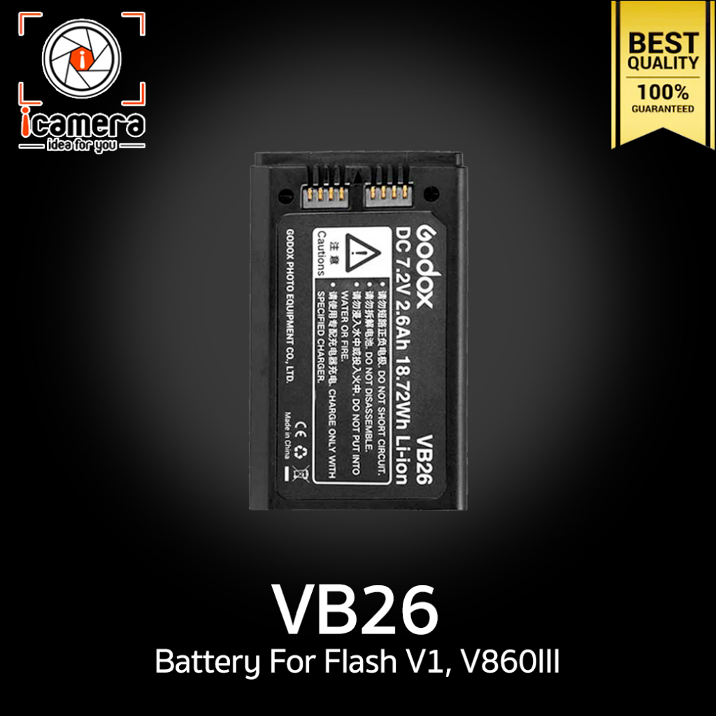Godox Battery VB26 For V1 V860III - icamera_gadgets - ThaiPick