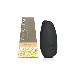 THANN Rice Grain Soap Bar with Rice Scrub and Charcoal 100 g.