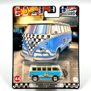 Hotwheels Premium | Volkswagen Deluxe Station Wagon ล้อยาง สเกล 2:64