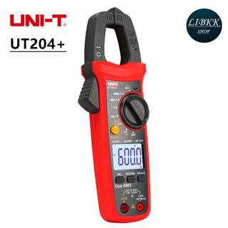 UNI-T UT204+  คลิปแอมป์ แคล้มป์มิเตอร์ดิจิตอล AC/DC 600A 600V รุ่น 204 204+ UT204 กิ๊ปแอม