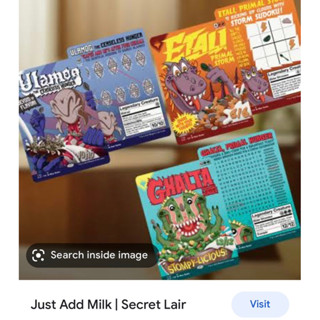 การ์ด MTG Secret Lair Just Add Milk Foil Magic the Gathering New Sealed