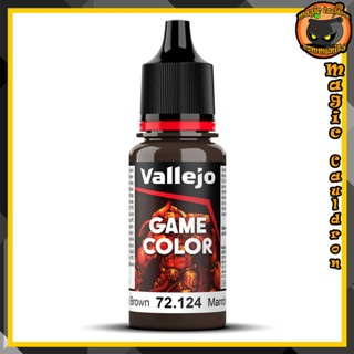 Gorgon Brown 18ml. New Vallejo Game Color สีอะคริลิคสูตรน้ำ