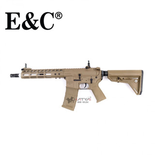 E&amp;C 867-1 SE DE S2 NOVESKE TAN AEG  ระบบไฟฟ้า สีแทน แถมลูกบีบี ~1,000 นัด เป้ากระดาษ ,ของเล่นบีบีกัน