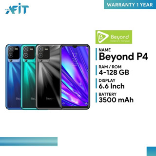 โทรศัพท์มือถือสามร์ทโฟน Beyond P4 ( 4+128GB ) รองรับ 4G หน้าจอ 6.6 นิ้ว แบตเตอรี่ 3500 mAh // ประกันศูนย์ไทย 1 ปี