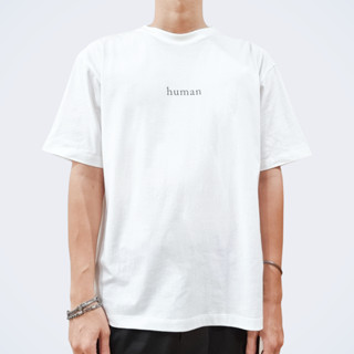 PAINKILLER เพนคิลเลอร์ เสื้อยืด เสื้อแขนสั้น เสื้อผ้าผู้ชาย / HUMAN OVERSIZED T-SHIRT / รุ่น 04-0-0101 (AW21)