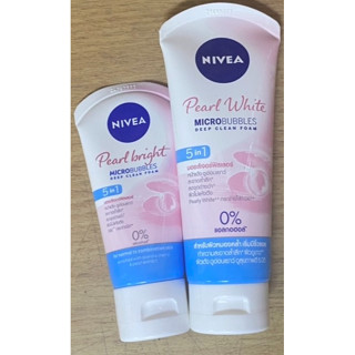 นีเวีย ไวท์ เพิร์ล โฟม 50 กรัม NIVEA White Pearl Foam 50 g./100 g.