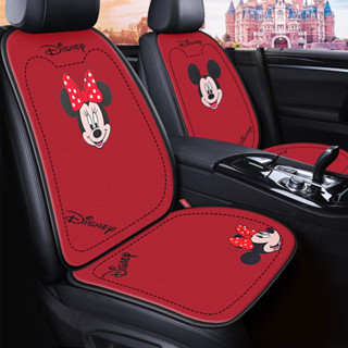 Disney Disney Car Cushion Set ชุดผ้าลินินการ์ตูนน่ารักชุดยูนิเวอร์แซล Seat Seat เบาะหลังอเนกประสงค์