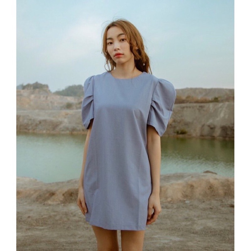 ส่งต่อ เดรส hofstore (สีฟ้า)💙