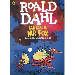 New Fantastic Mr Fox Colour Edn paperback English by Roald Dahl Illustrated by Quentin Blake ฉบับสี A4