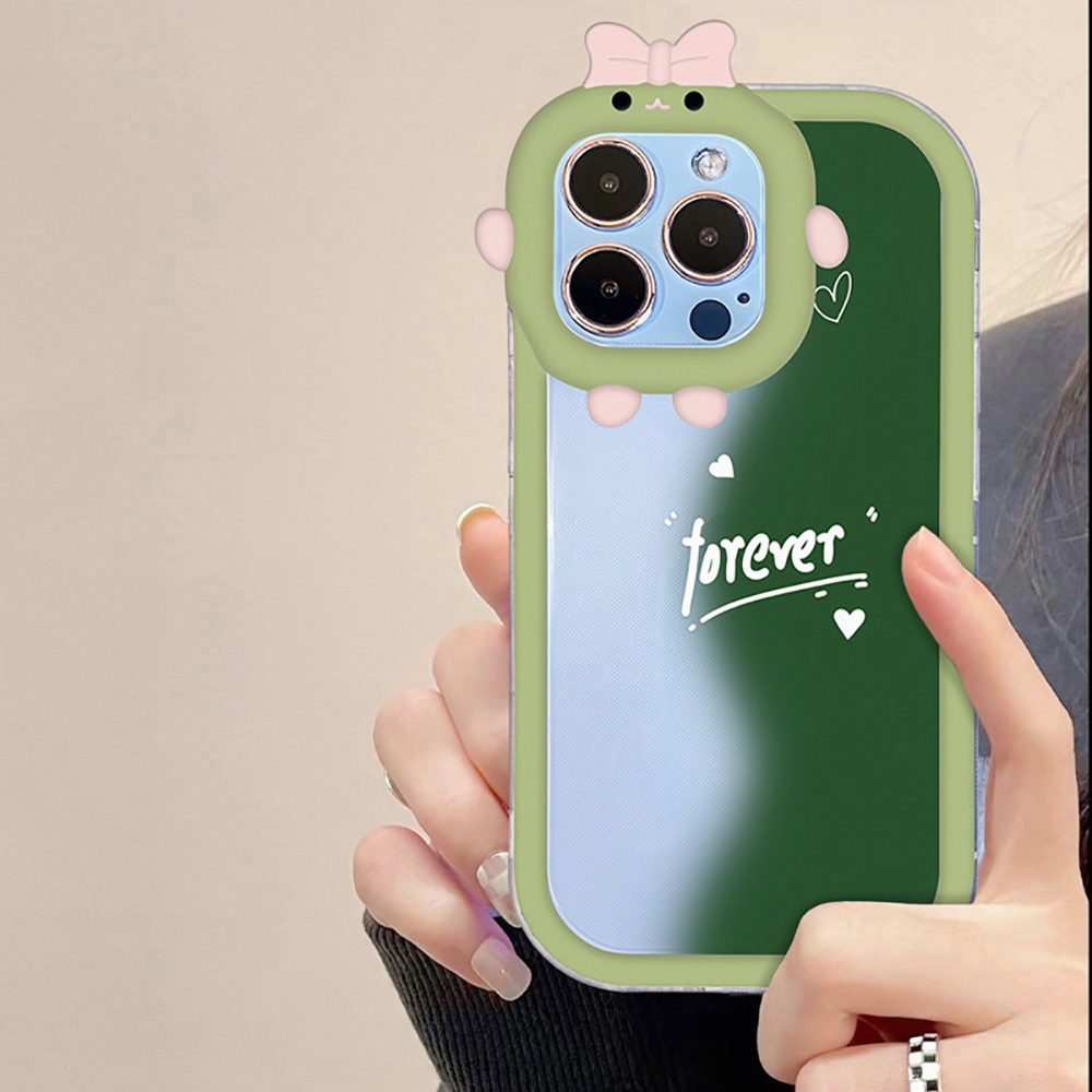 เคสโทรศัพท์แบบนุ่ม Little Monster สำหรับ Compatible for iPhone 11 13 12 14 Pro Max 7 8 14 Plus XS Max 14Pro 13 12 Pro SE