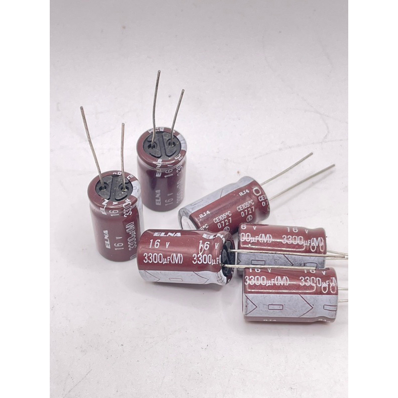 ตัวเก็บประจุ 3300uf 6.3v 16v 10v  35v 63v 2ขา capacitor สต็อกที่ไทย🇹🇭🇹🇭พร้อมส่ง✅✅