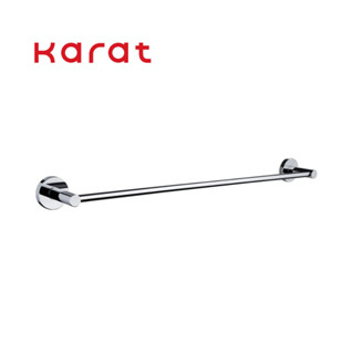 ราวแขวนผ้า ราวแขวนผ้าขนหนู ราวแขวนผ้าเช็ดตัว ราวตากผ้า ติดผนัง KARAT รุ่น ZIRCON KB-11-611-50 ยาว 60 CM.  สีโครเมี่ยม