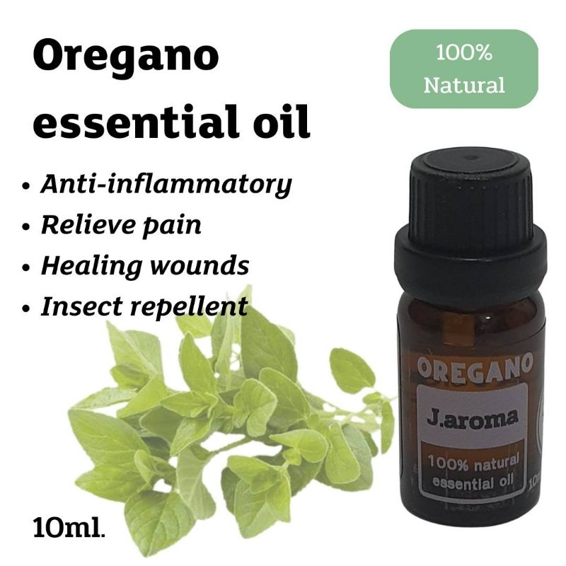 j.aroma น้ำมันหอมระเหยออริกาโน สกัดจากธรรมชาติ 100% j.aroma Oregano essential oil 100% Natural
