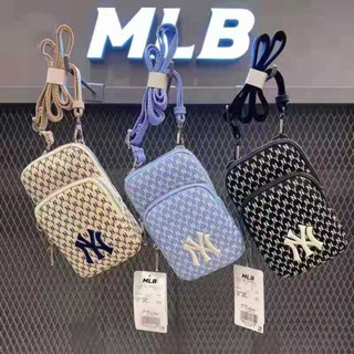 MLB กระเป๋าสะพายไซส์เล็ก ผู้หญิง  ผู้ชาย​MINI CROSS BODY BAG