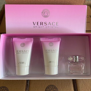 Versace Bright Crystal Mini Gift Set (3 Items)