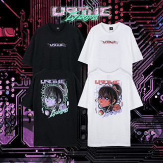 Urthe - เสื้อยืด สกรีนลาย รุ่น CYBORG GIRL