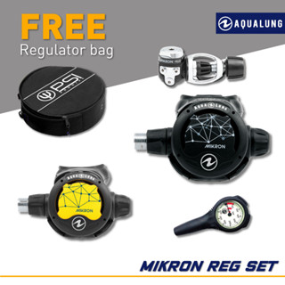 ชุดเรคกูเรเตอร์ AQUALUNG MIKRON REGULATOR SET