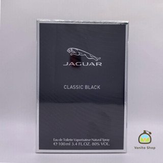 น้ำหอมแท้ JAGUAR Classic BLACK Eau De Toilette 100ml