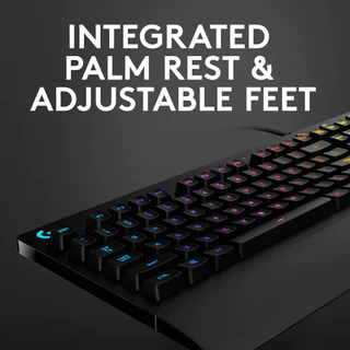 Logitech G213 Prodigy Gaming Keyboard (คีย์บอร์ดเกมมิ่ง) คีย์แคป ไทย/อังกฤษ