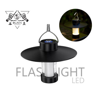 Flashlight LED Waterproof ตะเกียง ไฟฉาย อลูมิเนียม แบตเตอรี่ลิเธียม ขนาดเล็กสำหรับแขวนและพกพา Outdoor Camping