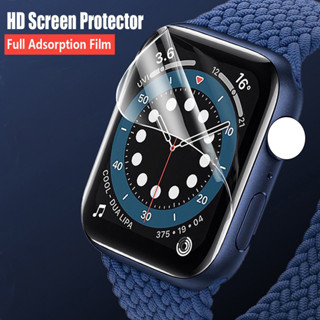 HD ฟิล์มกันรอยหน้าปัดนาฬิกา iwatch 7 6 5 4 3 2 1   สำหรับ Watch ขนาด 38/40/41/42/44/45MM   ฟิล์มแอปเปิ้ลวอช