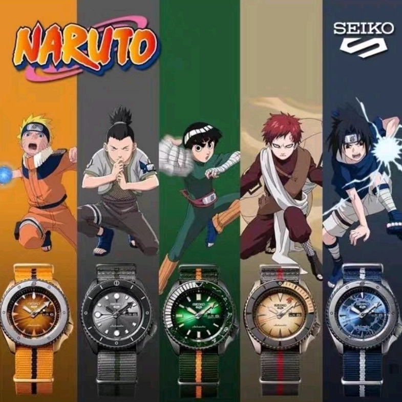 นาฬิกานารูโตะ Seiko 5 Sports NARUTO &amp; BORUTO Limited Edition