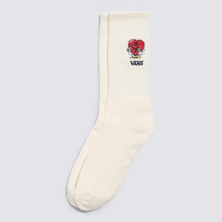 ถุงเท้าVANS VALENTINES CREW SOCK ANTIQUE WHITE สินค้ามีประกันแท้