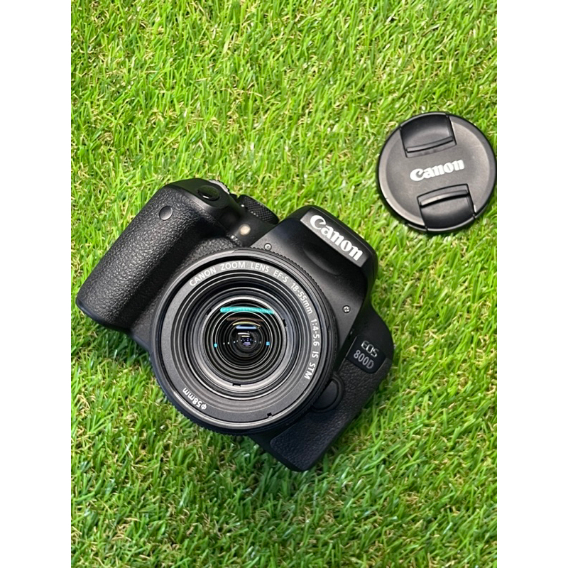 (มือสอง)กล้อง Canon Eos 800d 18-55 is stm สภาพสวย อดีตประกันศูนย์ ของครบกล่อง