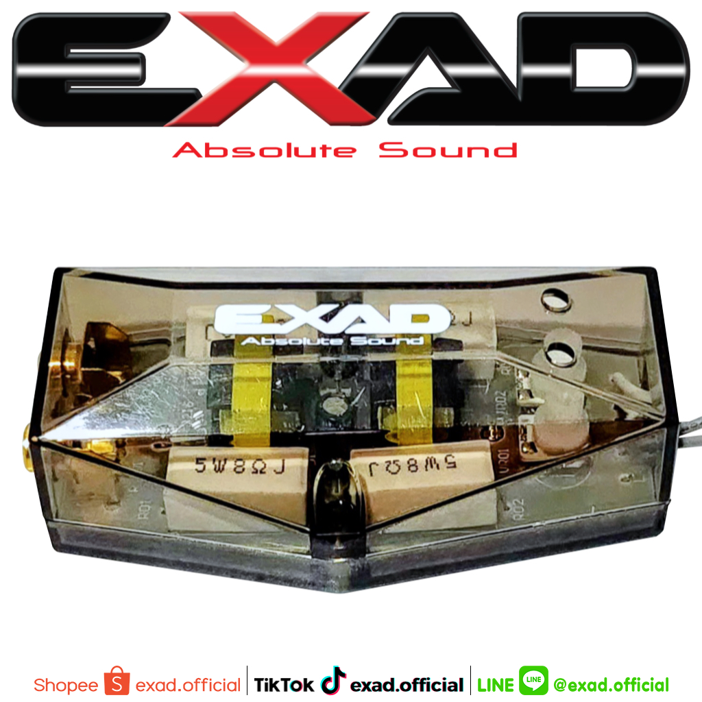 Impedance line convertor EXAD EX-ADT65 กล่องแปลงสัญญาณ HI TO LOW อะแดปเตอร์แปลงสัญญาณ จากสายลำโพงเป็
