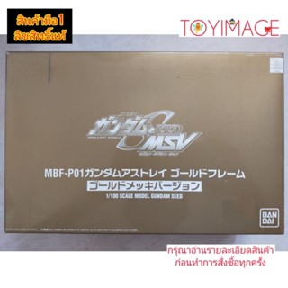 MBF-P01 GUNDAM ASTRAY GOLD FRAME GOLD METALLIC VERSION