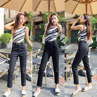 กางเกงขายาว Vintage slim pants