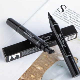 AMYS DIARY EYELINER &amp; SEAL EYELINER STAMP กันน้ำ &amp; ติดทน