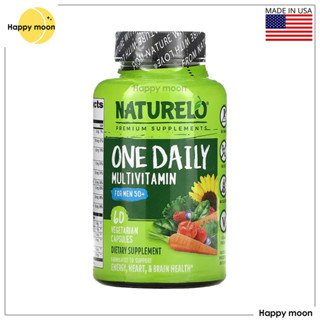 NATURELO, One Daily Multivitamin for Men 50+, 60 Vegetarian Capsules