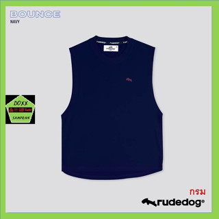 Rudedog เสื้อแขนกุด ชาย รุ่น Bounce สีกรม