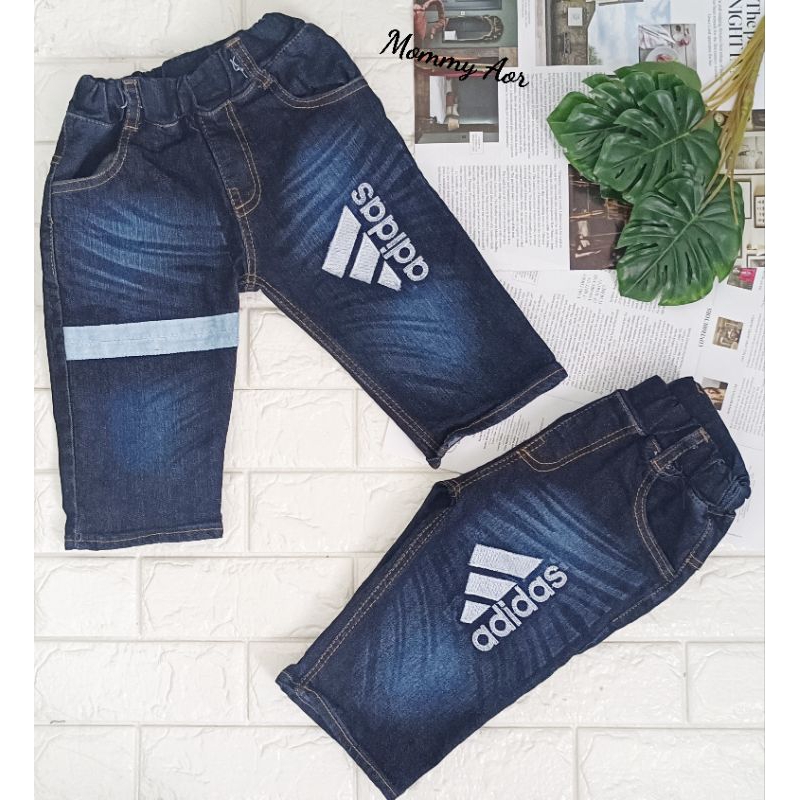 กางเกงยีนส์เด็กขาสามส่วนทรงเดฟ(DD57) - รูปที่ 3