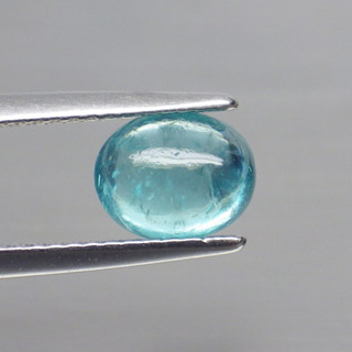 พลอย อพาไทต์ สีฟ้า ธรรมชาติ ดิบ แท้ ( Unheated Natural Blue Apatite ) หนัก 1.75 กะรัต