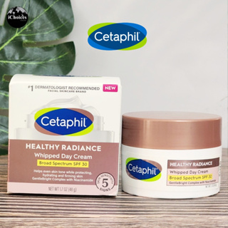 [Cetaphil] Healthy Radiance Whipped Day Cream Broad Spectrum SPF 30, 48 g เซตาฟิล ครีมสำหรับผิวหน้า ให้กระจ่างใส